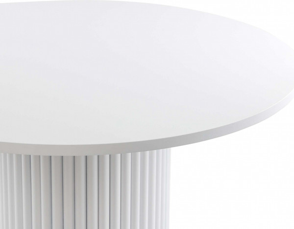 Изображение товара Обеденный стол Notta Барел 110 / 615167 (белый/белый)