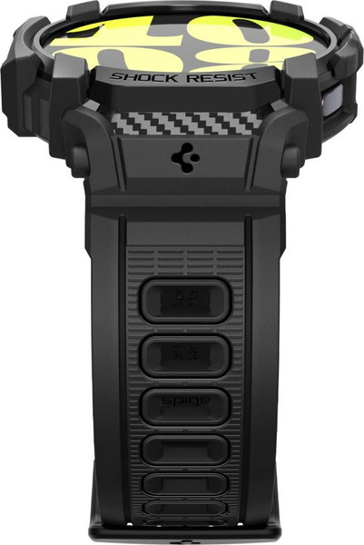 Изображение товара Ремешок для умных часов Spigen Rugged Armor Pro для Galaxy Watch 7 / ACS08336 (черный матовый)