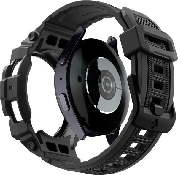 Изображение товара Ремешок для умных часов Spigen Rugged Armor Pro для Galaxy Watch 7 / ACS08336 (черный матовый)