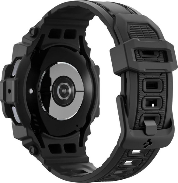 Изображение товара Ремешок для умных часов Spigen Rugged Armor Pro для Galaxy Watch 7 / ACS08336 (черный матовый)