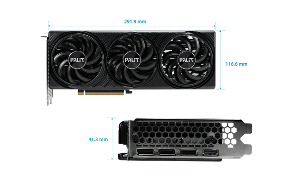 Изображение товара Видеокарта Palit GeForce RTX 5070 Infinity 3 OC 12GB GDDR7 (NE75070S19K9-GB2050S)