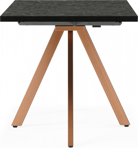 Изображение товара Обеденный стол Woodville Keon T32 116-155.5x77 раздвижной / 619235 (малави/медь)