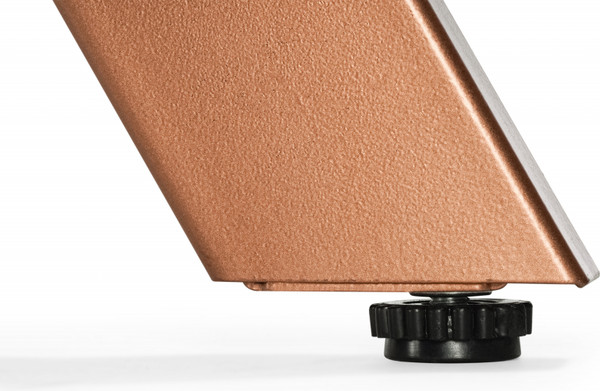 Изображение товара Обеденный стол Woodville Keon T32 116-155.5x77 раздвижной / 619235 (малави/медь)