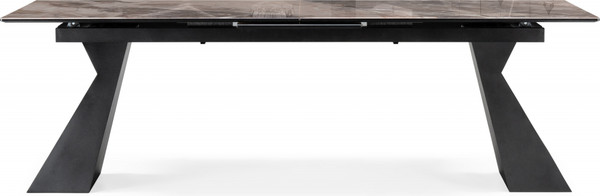 Изображение товара Обеденный стол Woodville Денхольм 240-290х100х75 / 588035 (каталония/черный)