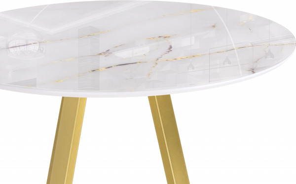 Изображение товара Обеденный стол Woodville Норфолк 100 / 588042 (золото)