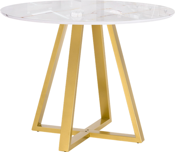 Изображение товара Обеденный стол Woodville Норфолк 100 / 588042 (золото)