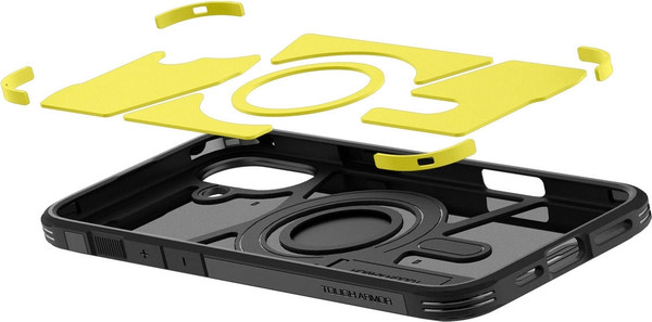 Изображение товара Чехол-накладка Spigen Tough Armor Mag Magsafe для iPhone 16 / ACS08216 (Black)