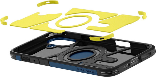 Изображение товара Чехол-накладка Spigen Tough Armor Mag Magsafe для iPhone 16 / ACS08217 (Navy Blue)