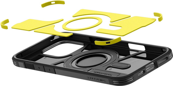 Изображение товара Чехол-накладка Spigen Tough Armor Mag Magsafe для iPhone 16 Pro / ACS08146 (Black)