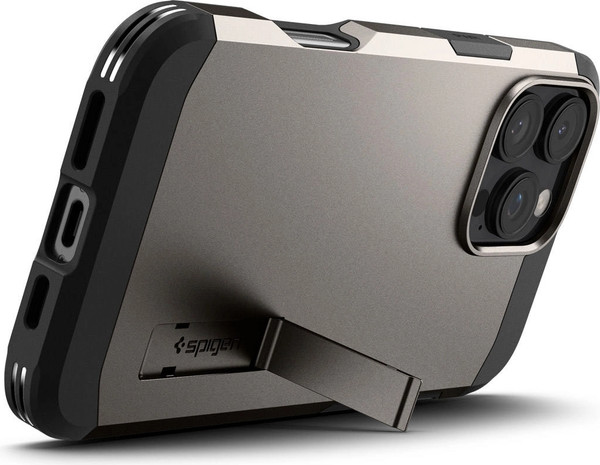Изображение товара Чехол-накладка Spigen Tough Armor Mag Magsafe для iPhone 16 Pro / ACS08145 (Gunmetal)
