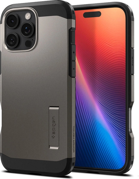 Изображение товара Чехол-накладка Spigen Tough Armor Mag Magsafe для iPhone 16 Pro / ACS08145 (Gunmetal)