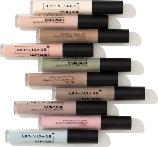 Изображение товара Тени для век Art-Visage Жидкие Matte Desire тон 03 (шоколад)