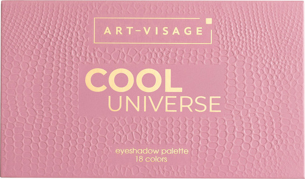Изображение товара Палетка теней для век Art-Visage Cool Universe (18 тонов)