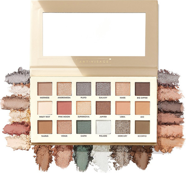 Изображение товара Палетка теней для век Art-Visage Nude Universe (18 тонов)