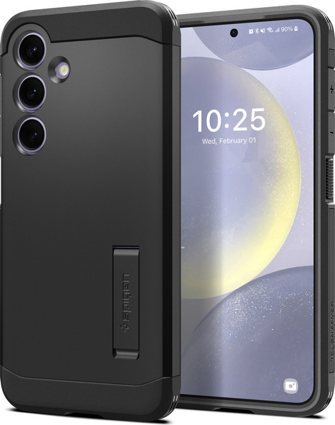 Изображение товара Чехол-накладка Spigen Tough Armor для Galaxy S24 / ACS07355 (черный)