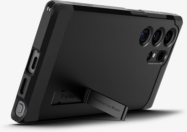 Изображение товара Чехол-накладка Spigen Tough Armor для Galaxy S24 Ultra / ACS07300 (черный)