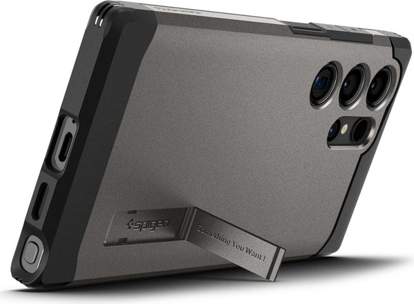 Изображение товара Чехол-накладка Spigen Tough Armor для Galaxy S24 Ultra / ACS07301 (Gunmetal)
