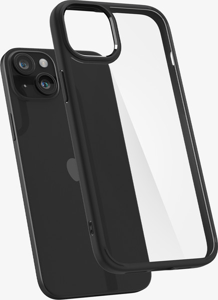 Изображение товара Чехол-накладка Spigen Ultra Hybrid для iPhone 15 Plus / ACS06657 (черный матовый)