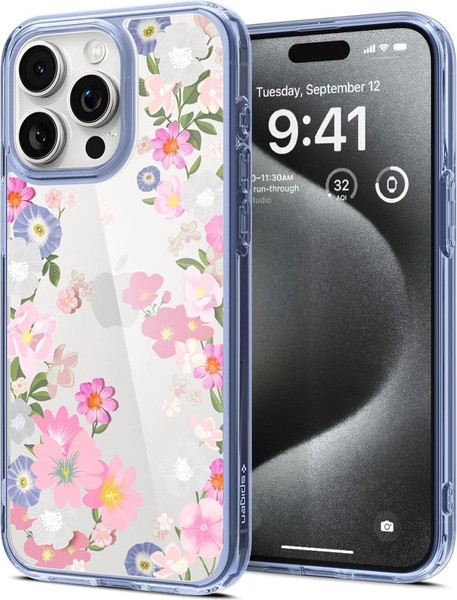 Изображение товара Чехол-накладка Spigen Ultra Hybrid для iPhone 15 Pro  / ACS06566 (Blossom)