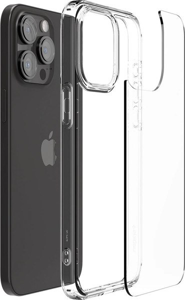 Изображение товара Чехол-накладка Spigen Ultra Hybrid для iPhone 15 Pro / ACS06707 (Crystal Clear)