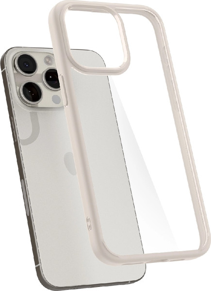 Изображение товара Чехол-накладка Spigen Ultra Hybrid для iPhone 15 Pro / ACS07214 (Natural Titanium)