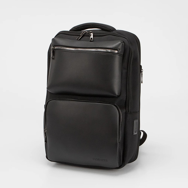 Изображение товара Рюкзак Poshete 379-1888-BLK (черный)
