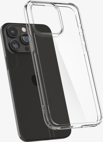 Изображение товара Чехол-накладка Spigen Ultra Hybrid для iPhone 15 Pro Max / ACS06565 (Crystal Clear)