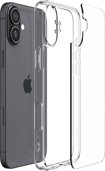 Изображение товара Чехол-накладка Spigen Ultra Hybrid для iPhone 16 Plus / ACS08069 (Crystal Clear)