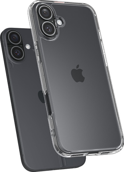Изображение товара Чехол-накладка Spigen Ultra Hybrid для iPhone 16 Plus / ACS08069 (Crystal Clear)