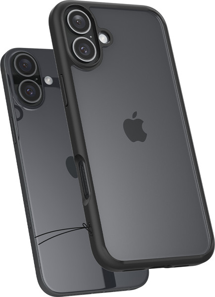 Изображение товара Чехол-накладка Spigen Ultra Hybrid для iPhone 16 Plus / ACS08072 (Matte Black)