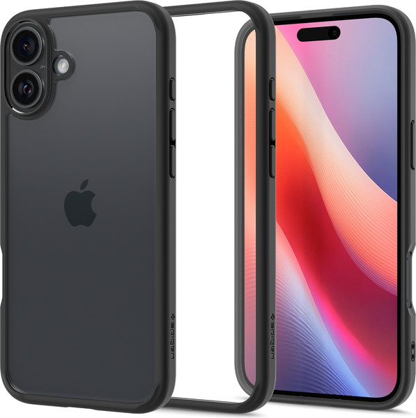 Изображение товара Чехол-накладка Spigen Ultra Hybrid для iPhone 16 Plus / ACS08072 (Matte Black)