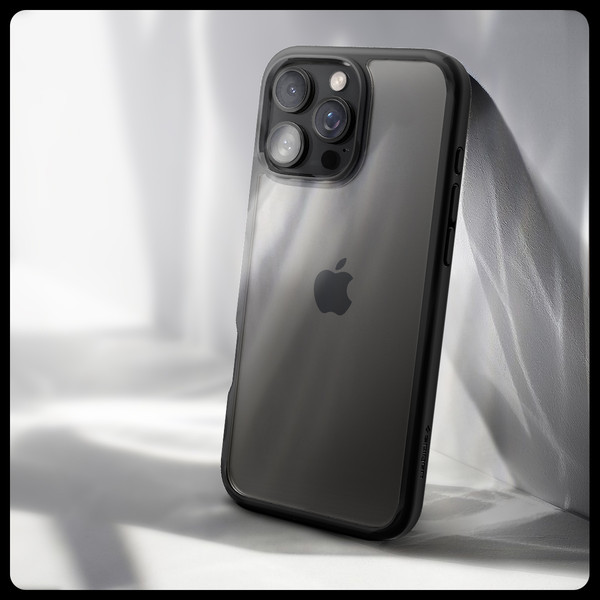 Изображение товара Чехол-накладка Spigen Ultra Hybrid для iPhone 16 Pro Max / ACS07996 (Matte Black)