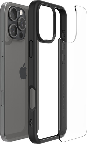 Изображение товара Чехол-накладка Spigen Ultra Hybrid для iPhone 16 Pro Max / ACS07996 (Matte Black)