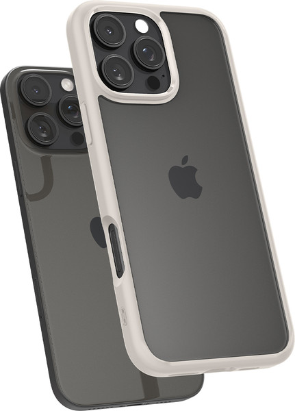 Изображение товара Чехол-накладка Spigen Ultra Hybrid для iPhone 16 Pro Max / ACS08385 (Natural Titanium)