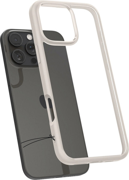 Изображение товара Чехол-накладка Spigen Ultra Hybrid для iPhone 16 Pro / ACS08127 (Natural Titanium)