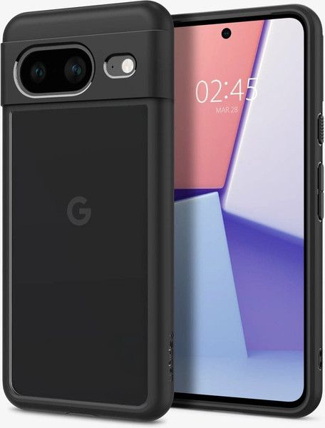 Изображение товара Чехол-накладка Spigen Ultra Hybrid для Google Pixel 8 / ACS06280 (Matte Black)