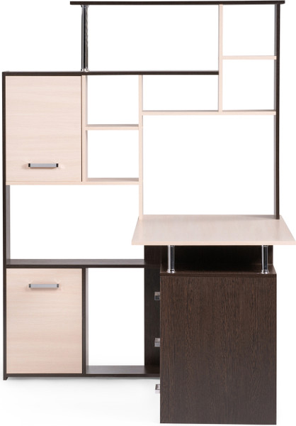 Изображение товара Стол-стеллаж Woodville ДЕР КС-15 / 295293 (венге/дуб молочный левый)