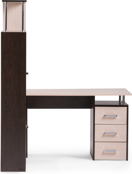 Изображение товара Стол-стеллаж Woodville ДЕР КС-15 / 295293 (венге/дуб молочный левый)