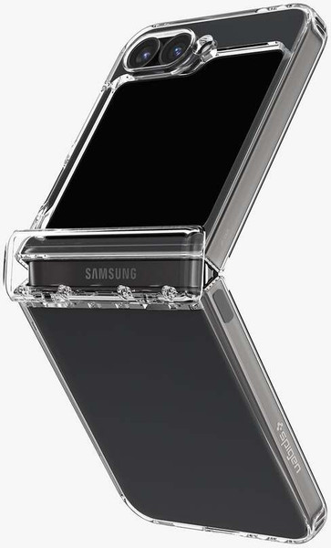 Изображение товара Чехол-накладка Spigen Galaxy Ultra Hybrid Pro для Z Flip 6 / ACS07834 (Crystal Clear)