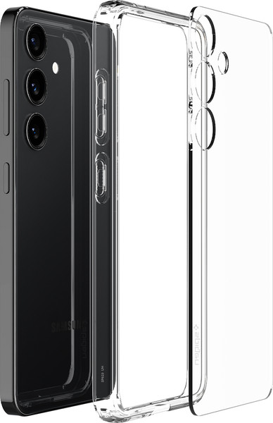 Изображение товара Чехол-накладка Spigen Ultra Hybrid для Galaxy S24+ Plus / ACS07329 (Crystal Clear)