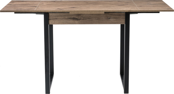 Изображение товара Обеденный стол Woodville Форли / 424178 (дуб велингтон/черный матовый)