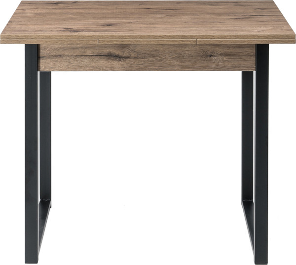 Изображение товара Обеденный стол Woodville Форли / 424178 (дуб велингтон/черный матовый)