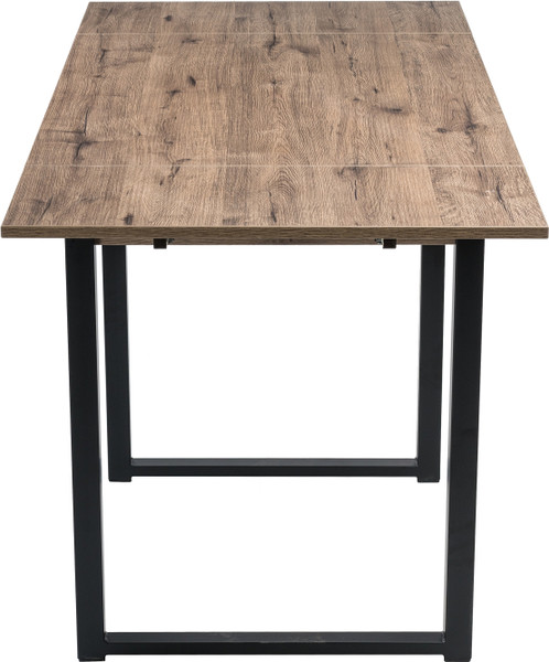 Изображение товара Обеденный стол Woodville Форли / 424178 (дуб велингтон/черный матовый)