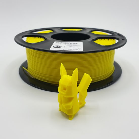 Изображение товара Пластик для 3D-печати Mitek PETG (1.75мм, 1кг, желтый прозрачный)