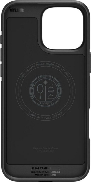 Изображение товара Чехол-накладка Spigen Core Armor Mag Magsafe для iPhone 16 Pro / ACS08158 (Matte Black)