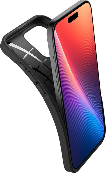 Изображение товара Чехол-накладка Spigen Core Armor для iPhone 16 Pro / ACS08157 (Matte Black)