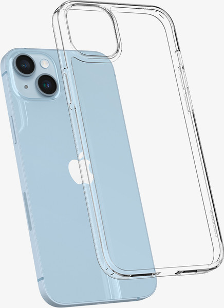 Изображение товара Чехол-накладка Spigen Airskin Hybrid для iPhone 14 Plus/15 Plus / ACS04886 (Crystal Clear)