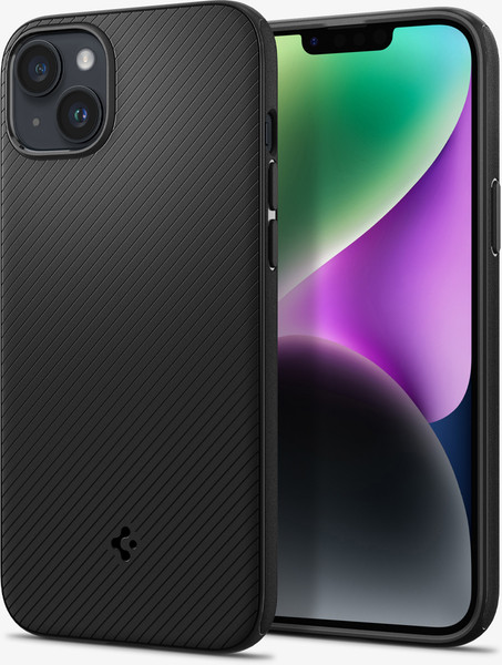 Изображение товара Чехол-накладка Spigen Mag Armor для iPhone 14 Plus/15 Plus / ACS04918 (Matte Black)