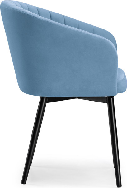 Изображение товара Стул Woodville Моншау крутящийся / 569582 (velutto 46/черный)