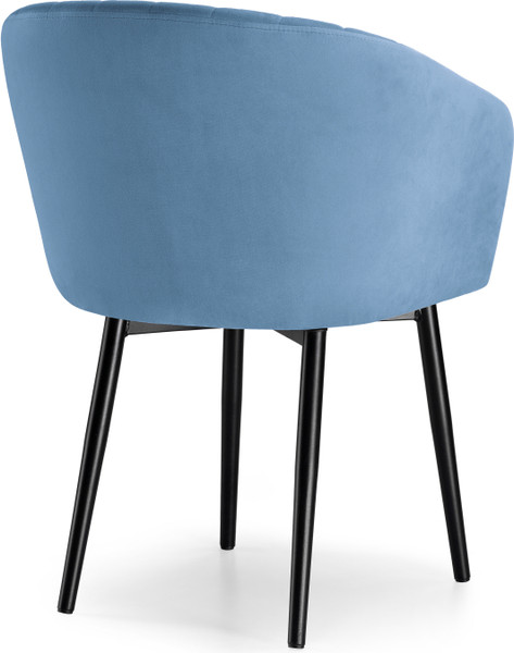 Изображение товара Стул Woodville Моншау крутящийся / 569582 (velutto 46/черный)